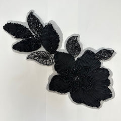 D2607-127 Fancy Floral patch