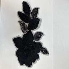 D2607-127 Fancy Floral patch