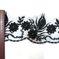 D2608-138 multicolor bead trimming