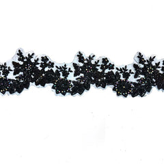 D2608-143 multicolor bead trimming
