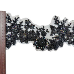 D2608-143 multicolor bead trimming