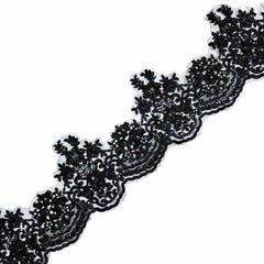 D2608-149 multicolor bead trimming