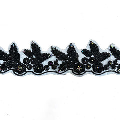 D2608-156 multicolor bead trimming