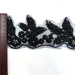 D2608-156 multicolor bead trimming