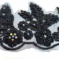 D2608-156 multicolor bead trimming