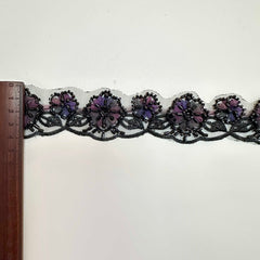 L2607-011 border lace trimming