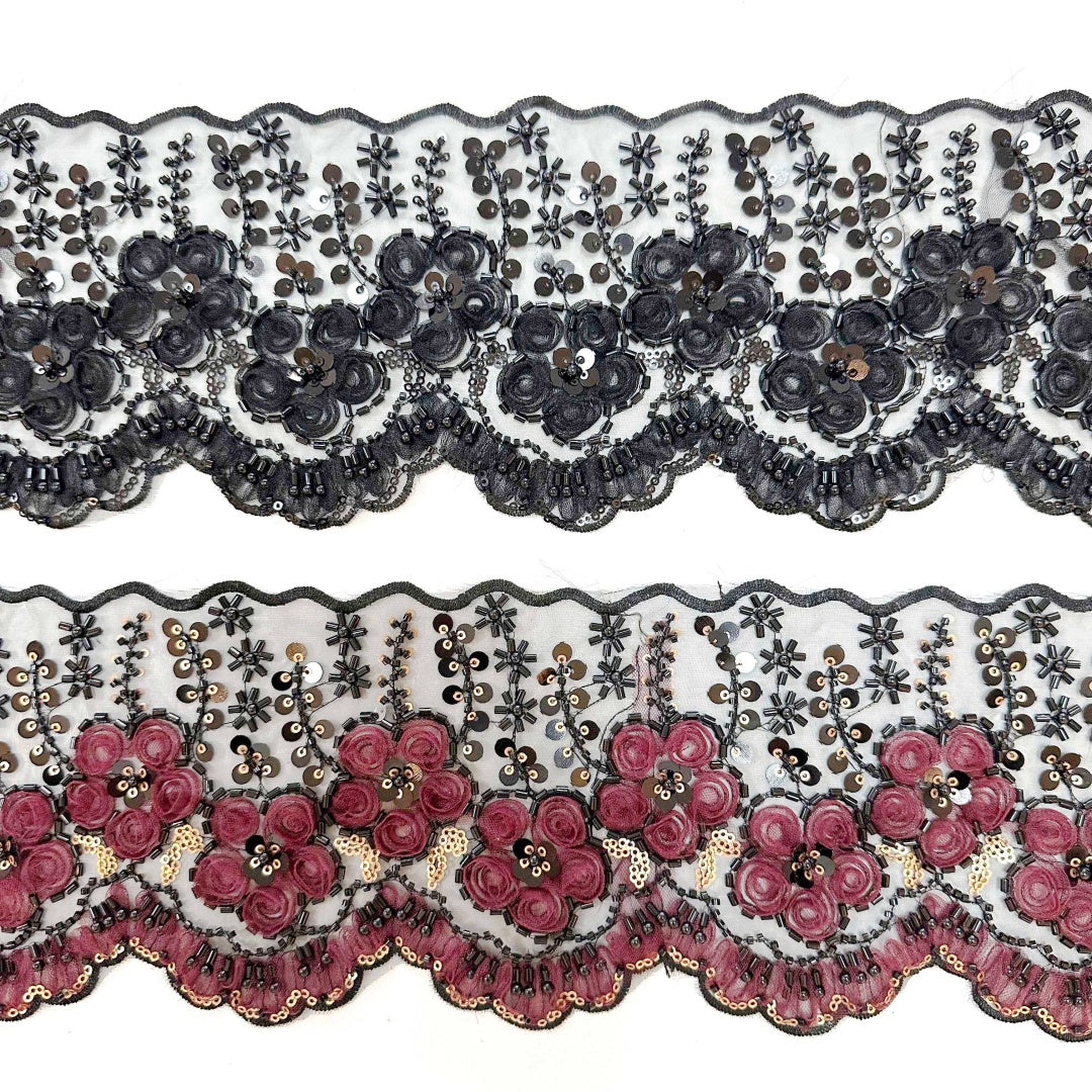 L2607-08 lace trimming