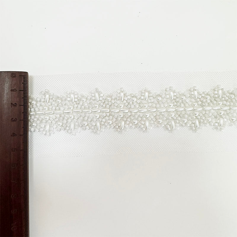 QA8279 pearl trimming