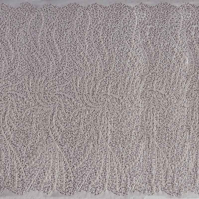 QAF10006 beaded Lace Fabric