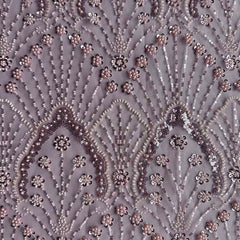 QAF10007 beaded Lace Fabric