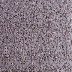 QAF10008 beaded Lace Fabric