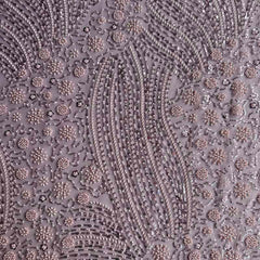 QAF10010 beaded Lace Fabric