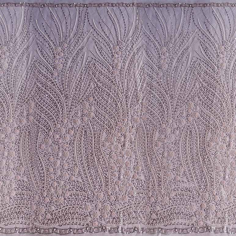 QAF10010 beaded Lace Fabric