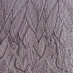 QAF10012 beaded Lace Fabric