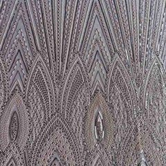QAF10014 beaded Lace Fabric