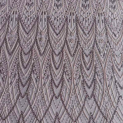 QAF10016 beaded Lace Fabric