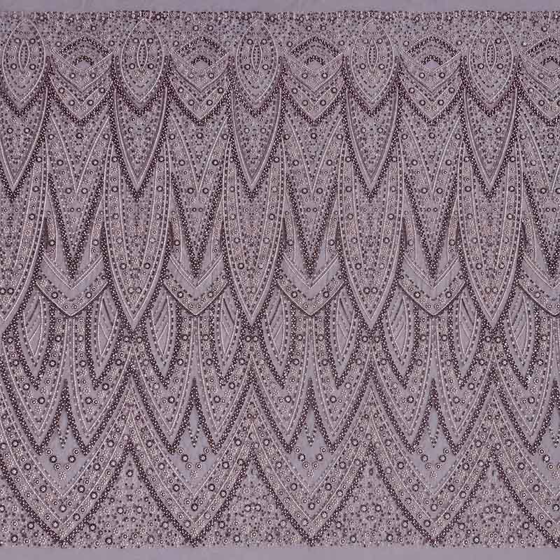 QAF10019 beaded Lace Fabric