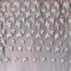 QAF10028 Butterfly lace fabric