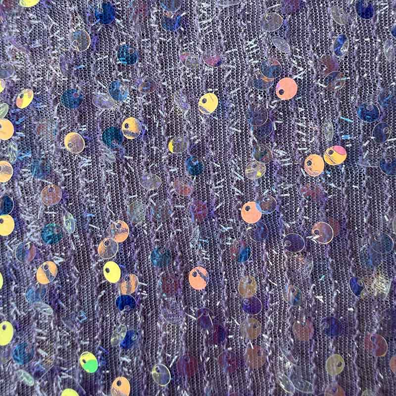 QAF10032 Fancy sequins fabric