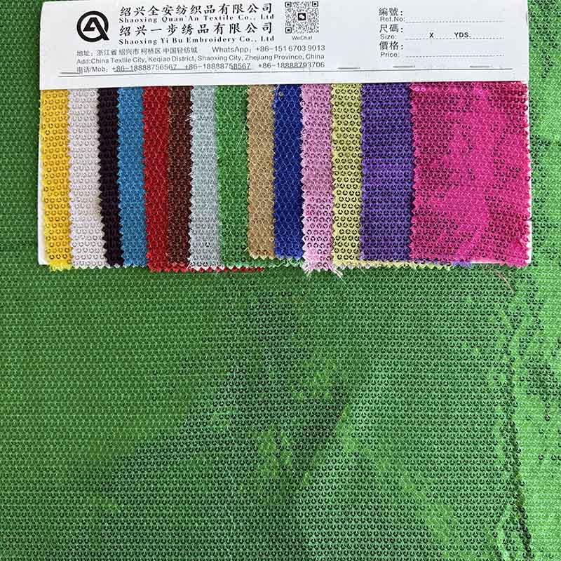 QAF10035 Fancy sequins fabric