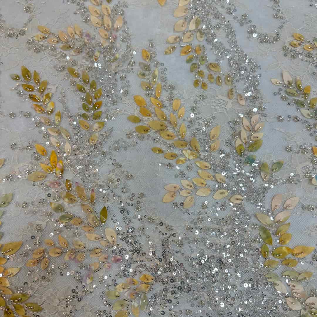 QAF260802 3D leave printing fabric