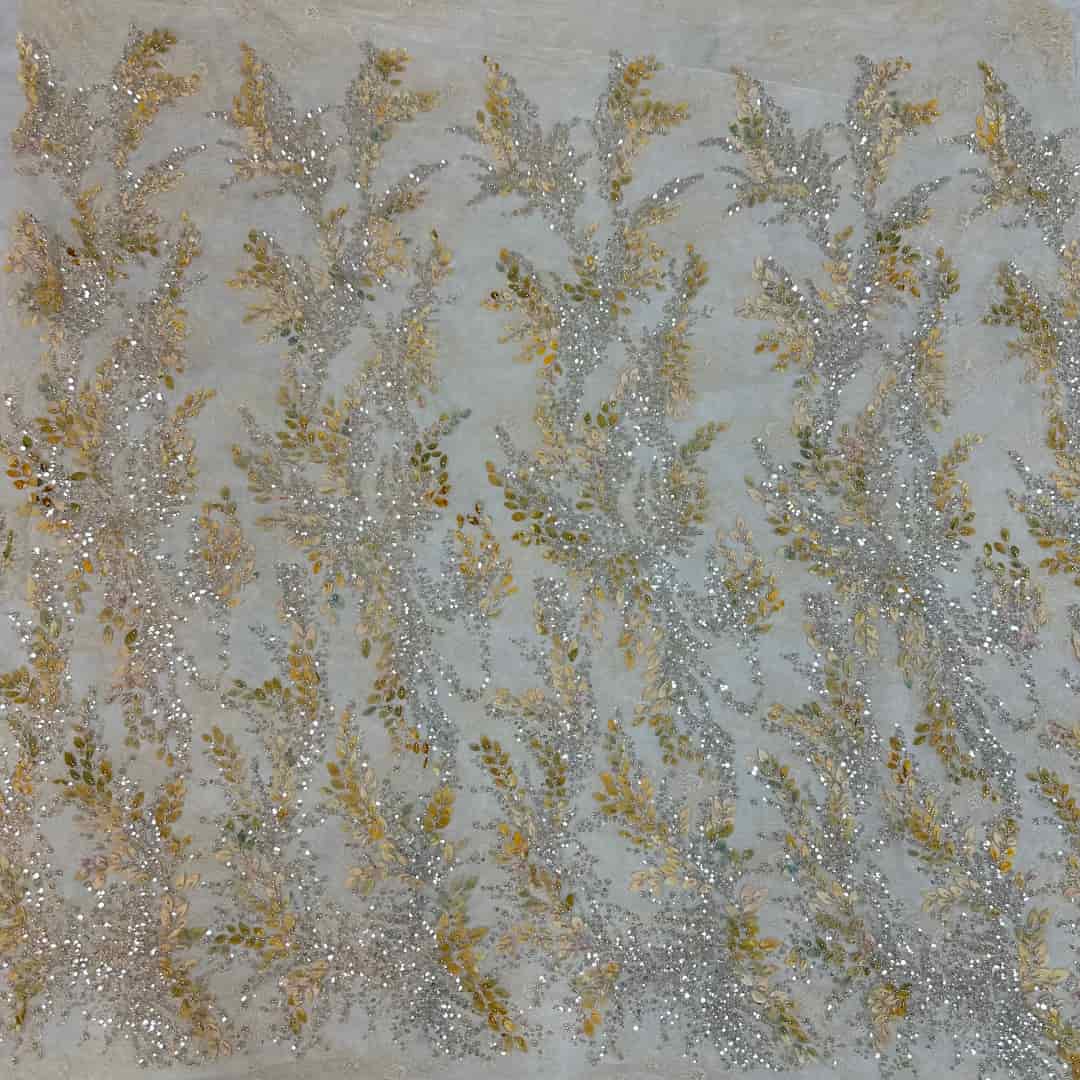 QAF260802 3D leave printing fabric