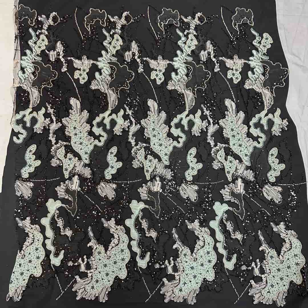 QAF260803 Geometric embroidery fabric