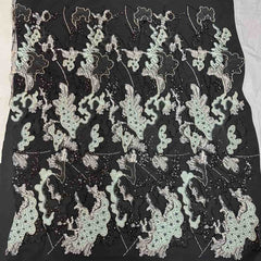 QAF260803 Geometric embroidery fabric