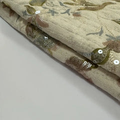 QAF260809 Embroidery on Knit fabric