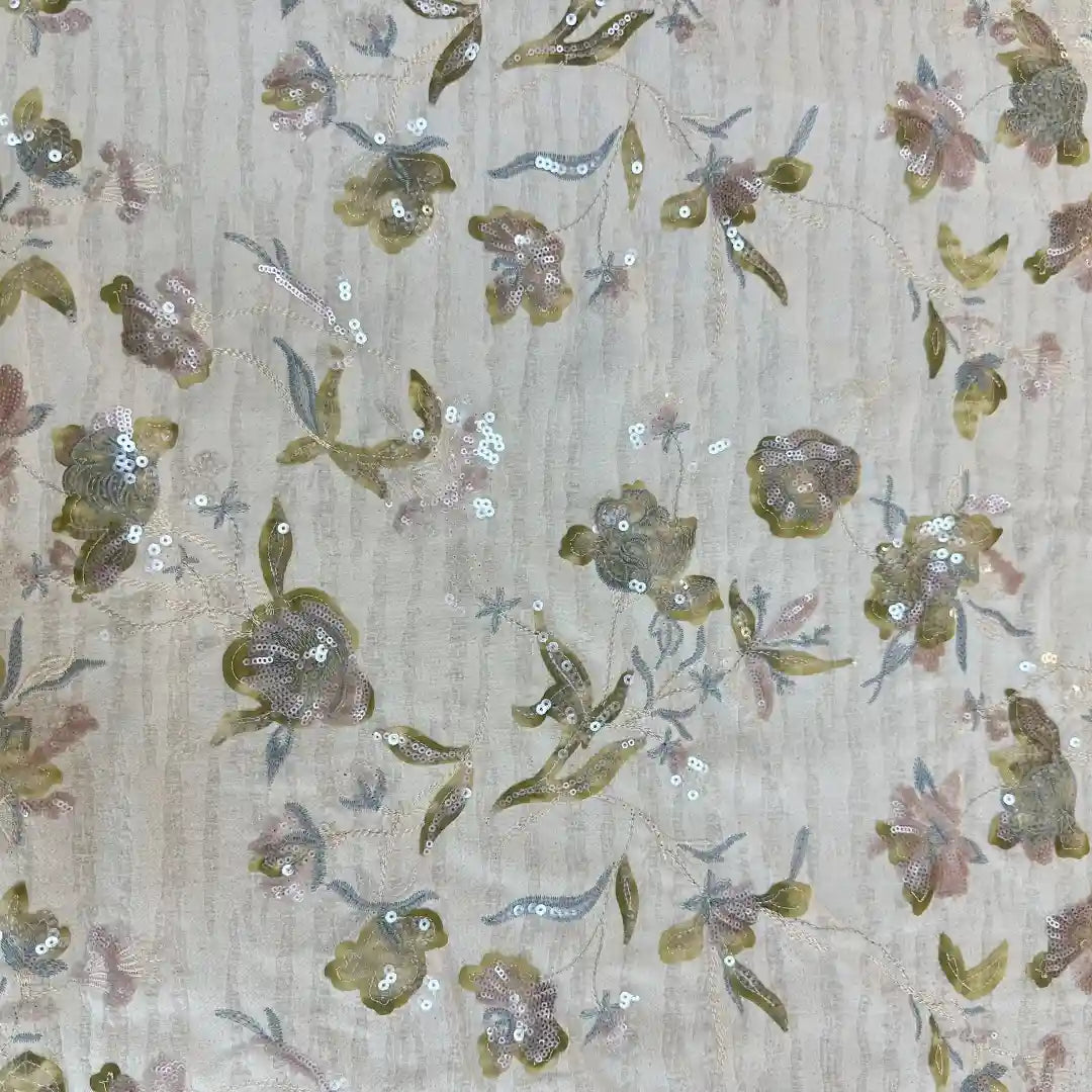 QAF260809 Embroidery on Knit fabric