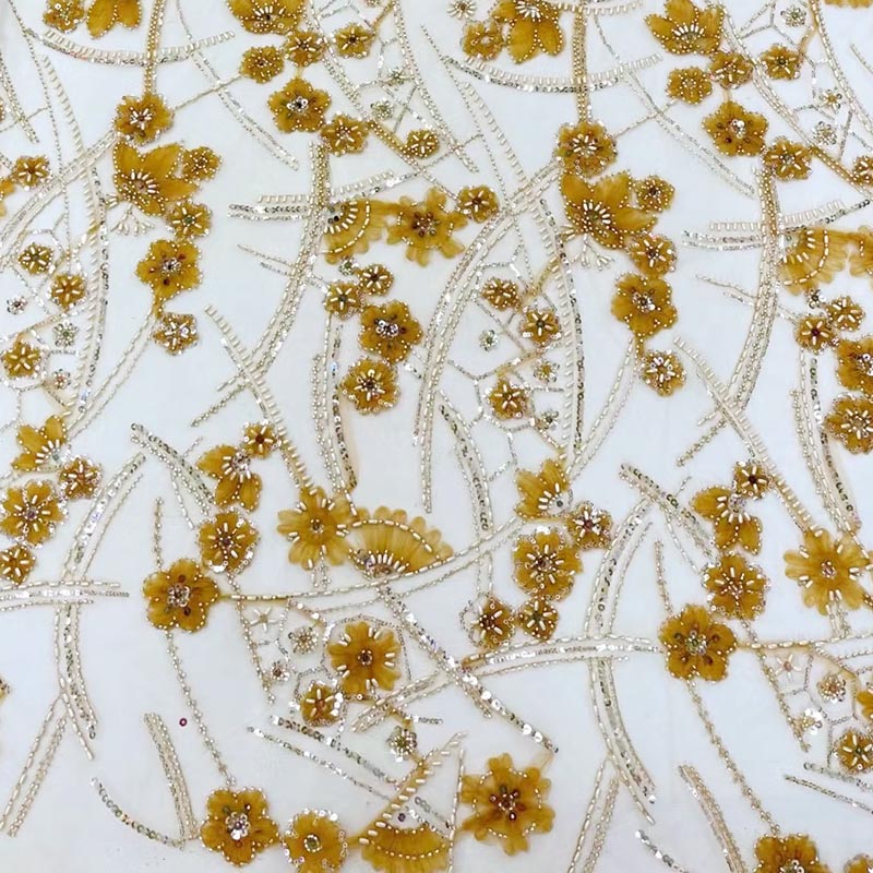 QAF9016 Fancy embroidery lace Fabric