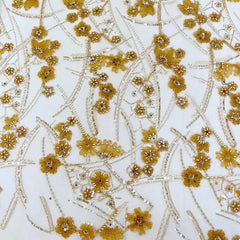 QAF9016 Fancy embroidery lace Fabric