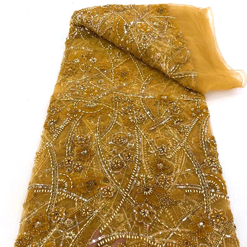 QAF9016 Fancy embroidery lace Fabric
