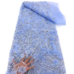 QAF9016 Fancy embroidery lace Fabric