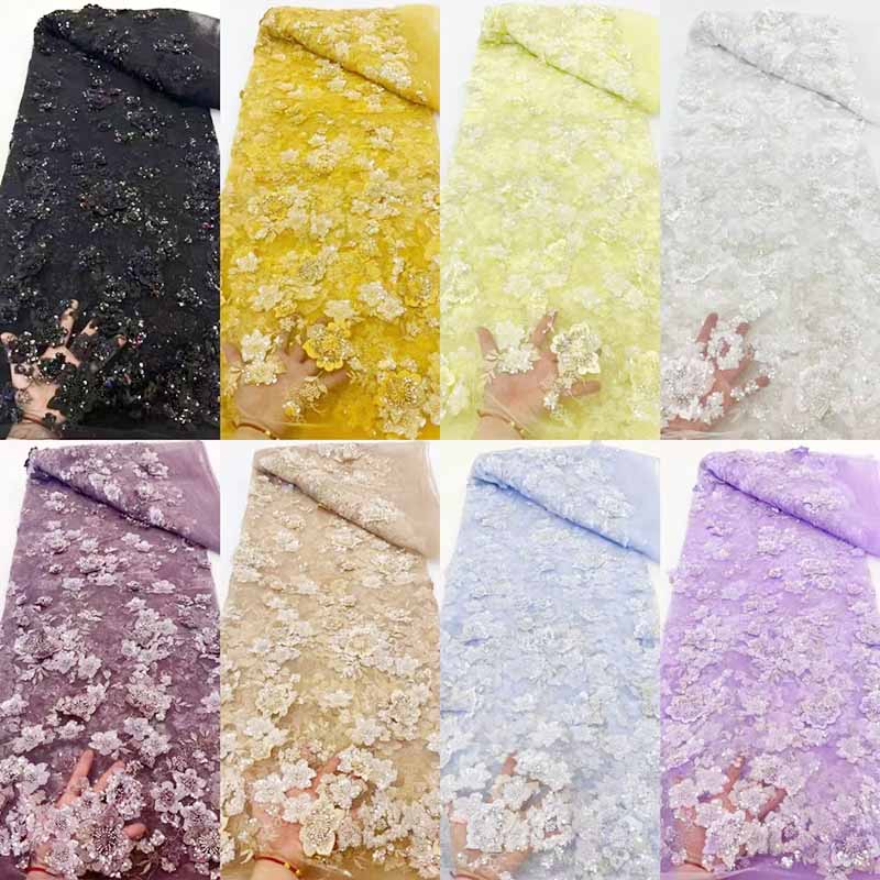 QAF9017 Fancy embroidery Fabric