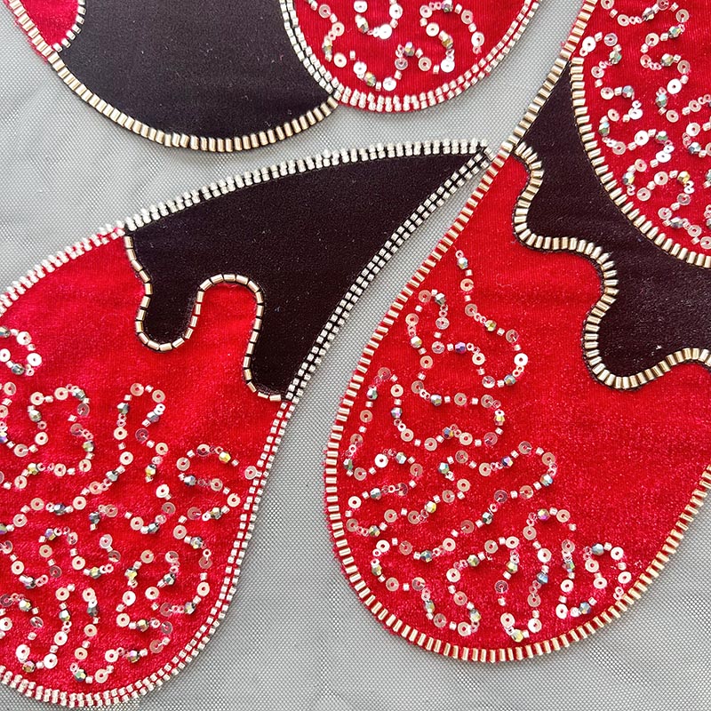 QAF9022 Fancy lasercut embroidery Fabric